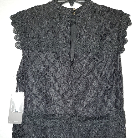 Julia Jordan Sleeveless Lace Mock Dress - Picture 4 of 5